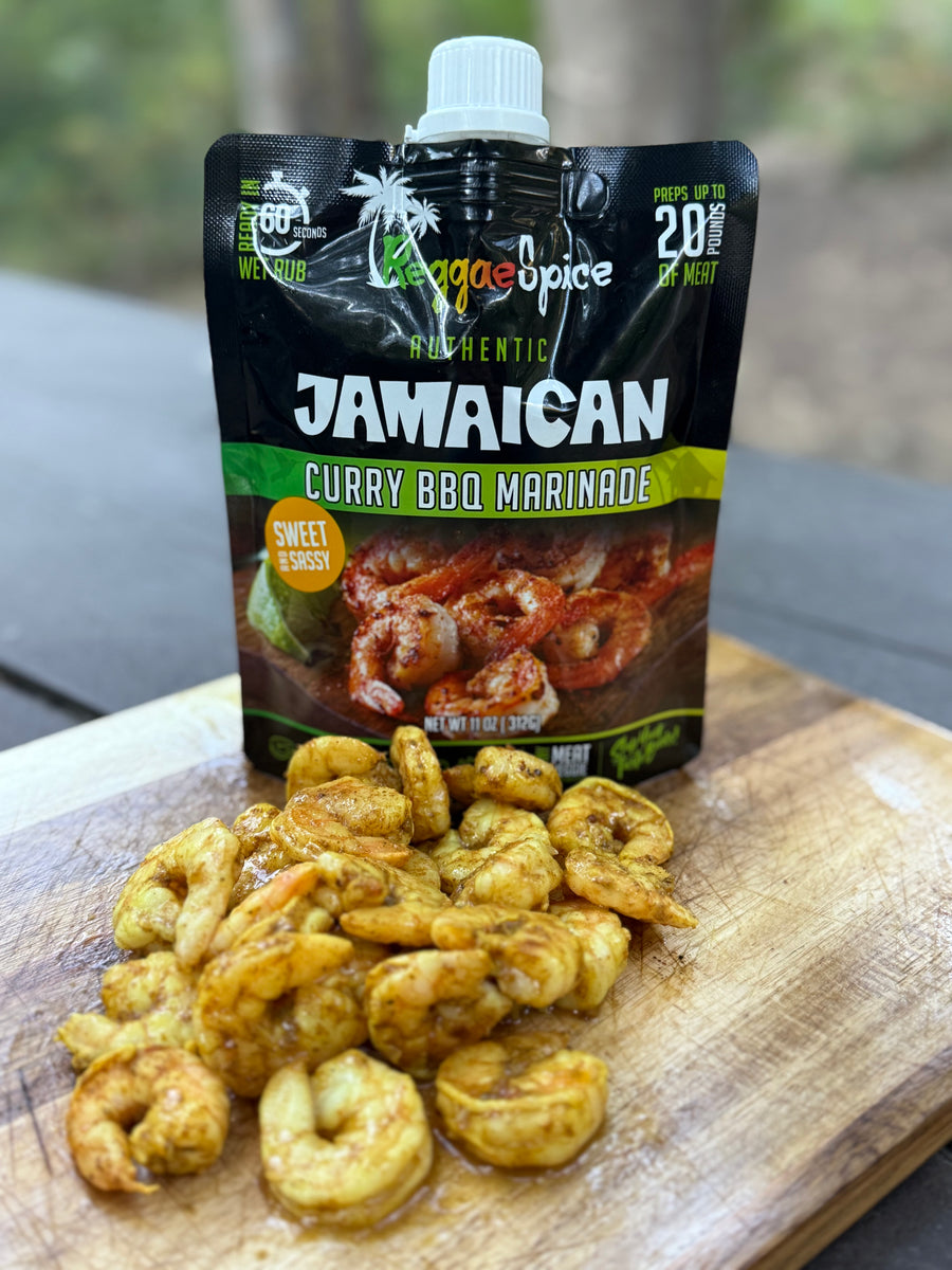 Jamaican Curry BBQ Marinade - Reggaespice