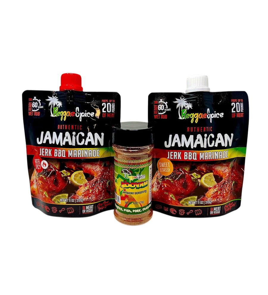 Jamaica Jerk BBQ Marinade Seasoning Pack - Reggaespice