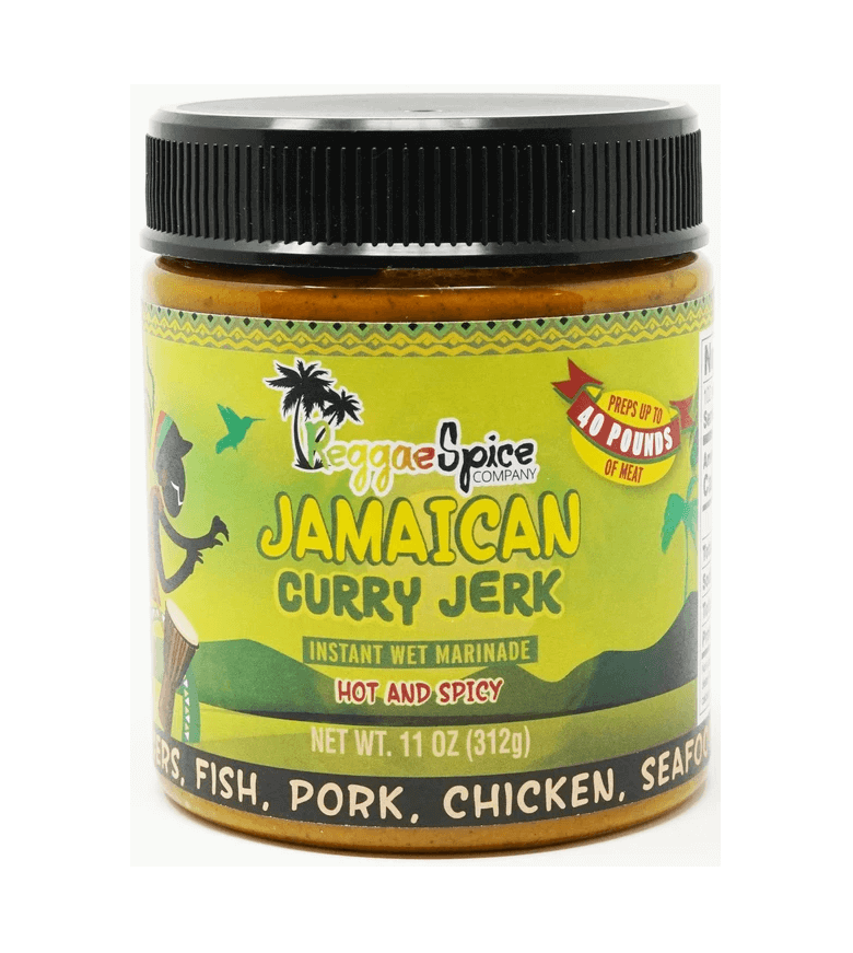 Jamaican Curry BBQ Marinade - Hot and Spicy - Reggaespice