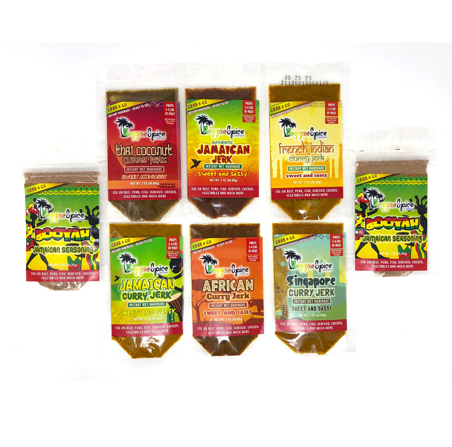 The World Tour Grab and Go Pack - Reggaespice