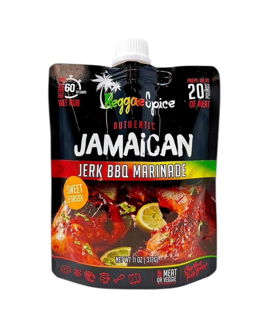 Jamaican Jerk BBQ Marinade - Sweet and Sassy - Reggaespice