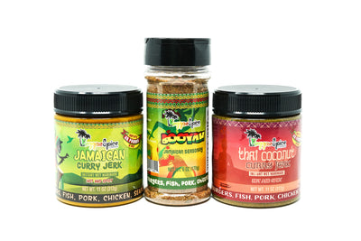 Reggae Spice Mini Curry Pack Marinade Seasoning #3