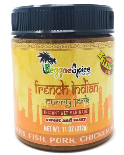 French Indian Curry Jerk Marinade Seasoning - Reggaespice