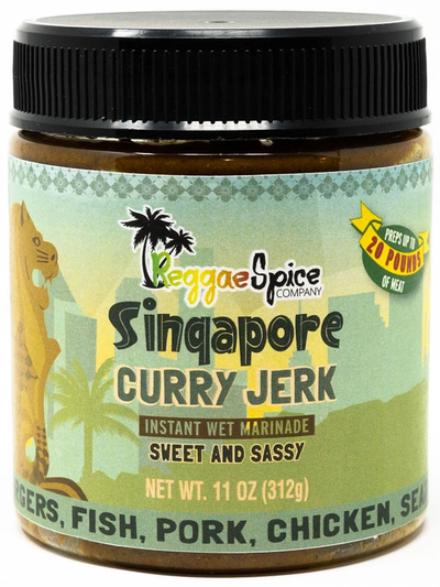 Singapore Curry Jerk Marinade Seasoning - Reggaespice